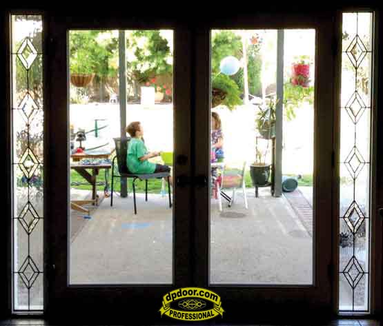 8 ft french door side lights